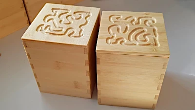 Faser Bambus Schachtel